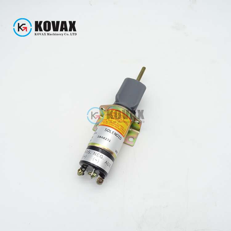 What is the response time of the solenoid when it is energized or de-energized?