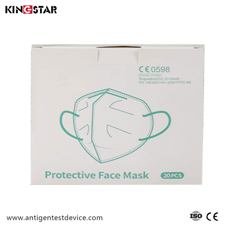 The standard of Disposable Protective FFP2 Face Mask
