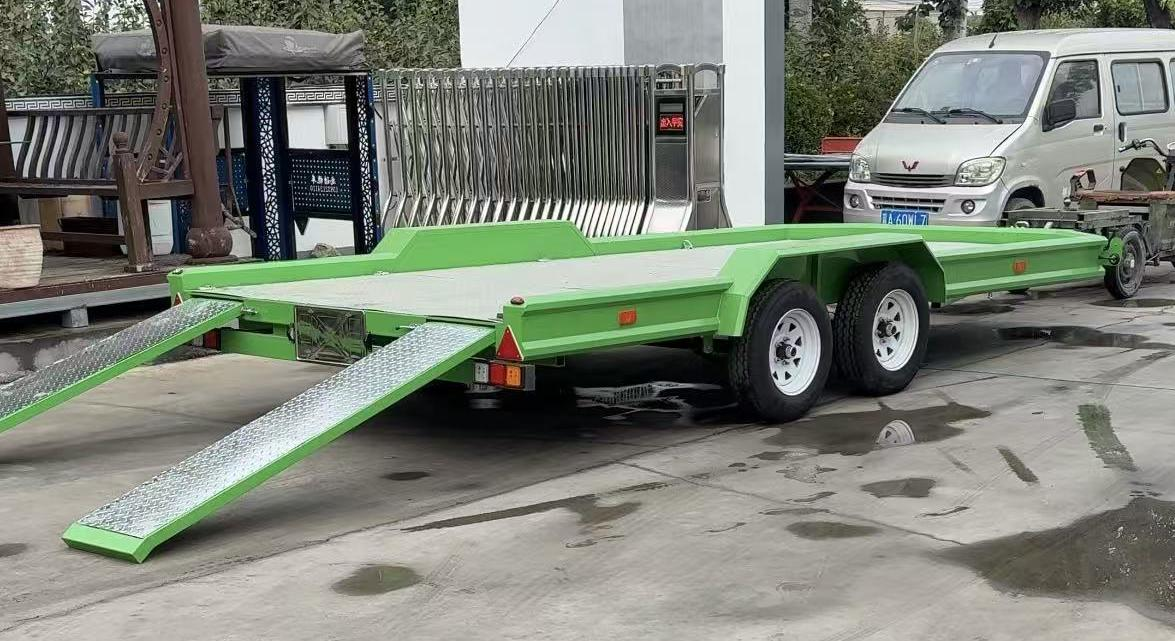 Model 207 Dual-Axle Flatbed Trailer: Leading China Exporter for Global Transport Needs